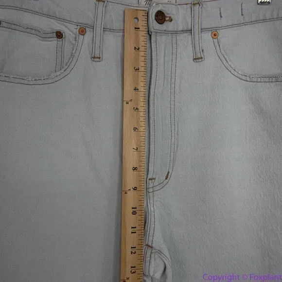 NEW Madewell The Perfect Vintage Wide-Leg Crop Jean in Edmunds Wash, 30 - Picture 6 of 16